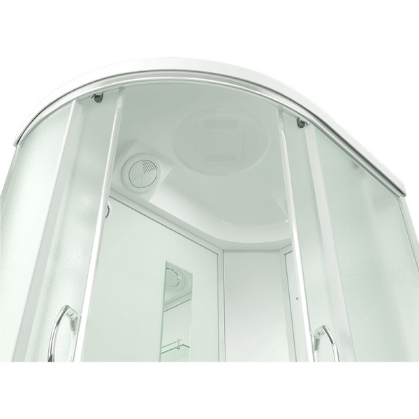 Душевая кабина Erlit Comfort 120x80 см стекло матовое ER3512TPR-C3-RUS (детальная фотография), стеклянные, матовые