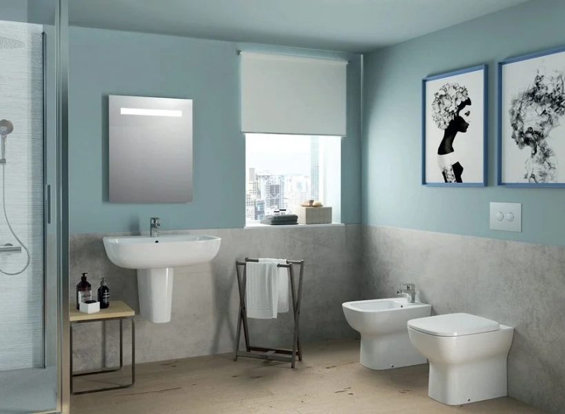 Раковина Ideal Standard Esedra 55 см белая T279901 (детальная фотография), белые