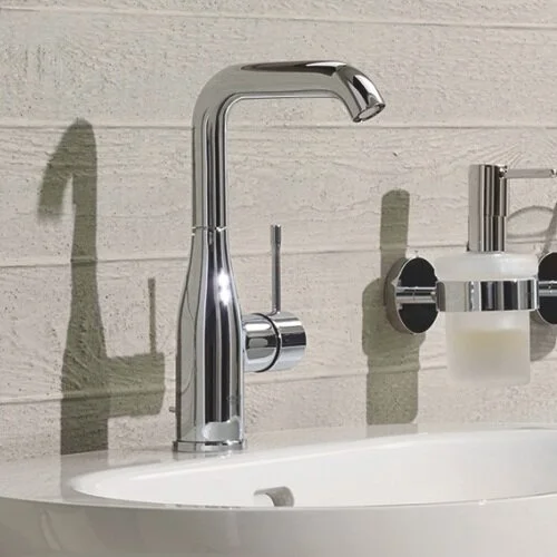Смеситель для раковины Grohe Essence 32628001 (детальная фотография), хром