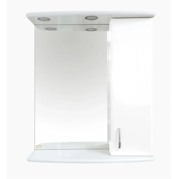 Зеркальный шкаф с подсветкой Misty Астра 60 см левый Э-Аст04060-01СвЛ (детальная фотография), нет в наличии