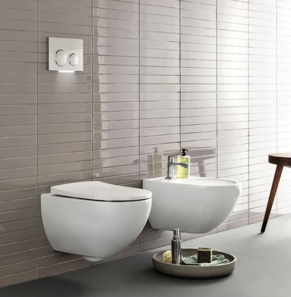 Унитаз с инсталляцией Geberit Acanto с клавишей смыва 500.301.KJ.A (детальная фотография) index_1