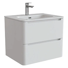 Тумба с раковиной подвесная IDDIS Edifice EDI60W0i95K 60 см интегрированные ручки