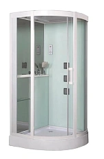 Душевая кабина Grossman 100x100 см профиль белый