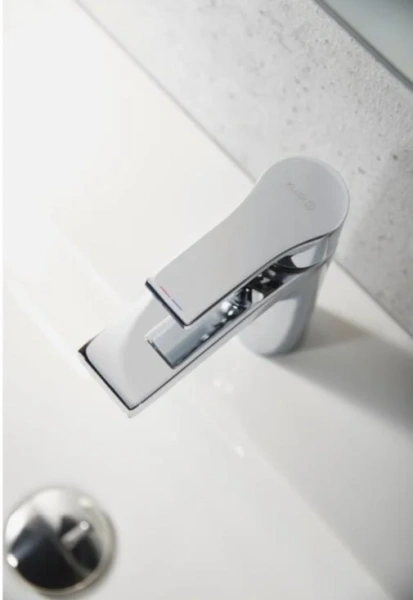 Смеситель для раковины Kludi Zenta SL однорычажный 482900565 (детальная фотография), современные, hi-tech