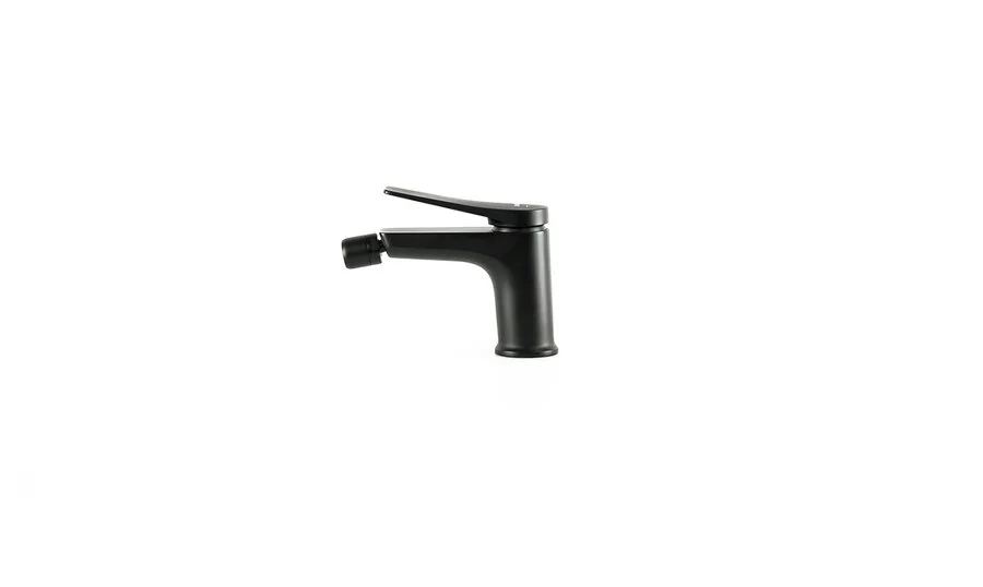 Смеситель для биде Lemark Bronx черный LM3708BL (детальная фотография), современные, hi-tech