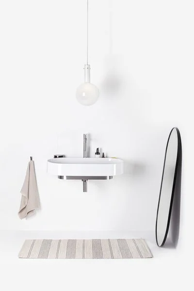 Раковина Ravak Yard 80 см белая XJX01280002 (детальная фотография), белые