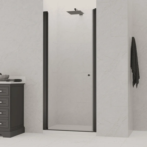 Душевая дверь в нишу RGW Dolphin TN-03-B 90 см профиль черный, стекло прозрачное 54930309-14 (детальная фотография)