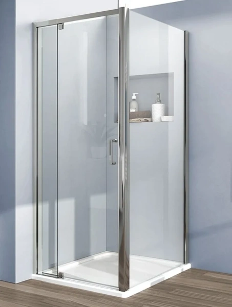 Душевой уголок Vincea Intra 100x80 см стекло прозрачное VSR-1I901080CL (детальная фотография), прямоугольные