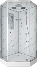 Душевая кабина Niagara Luxe 90х90 см мрамор