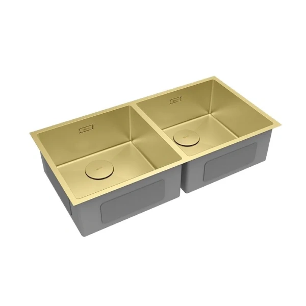 Мойка для кухни Lemark Proran 90 см светлое золото 9938138 (детальная фотография), прямоугольной формы