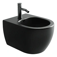 Биде подвесное Ceramica Nova Play черное матовое