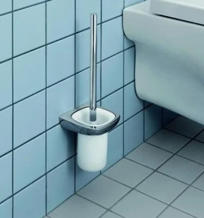 Ершик Kludi Ambienta хром/белый 5397405 (детальная фотография), современные, hi-tech