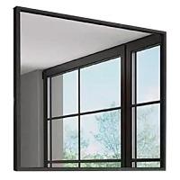 Зеркало Comforty Бредфорд 90 см серый графит