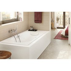 2334G0000 ванна MALIBU с отверстиями под ручки /160х70/ (бел)