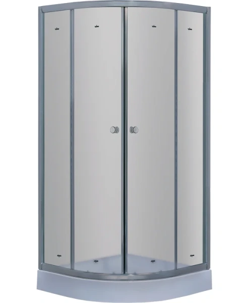 Душевой уголок Timo 100х100 см стекло матовое TL-1101F (детальная фотография)
