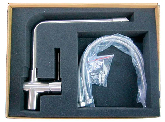 Смеситель для кухни Lemark Expert LM5074S (детальная фотография), высокие, недорогие, округлая форма