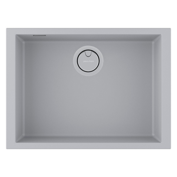 Мойка для кухни Paulmark Neo classic 60 см Urban grey PM966044-UGR (детальная фотография)