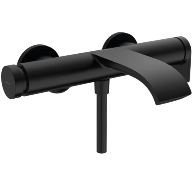Смеситель для ванны Hansgrohe Vivenis матовый черный 75420670 (детальная фотография)