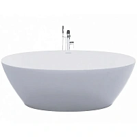 Ванна акриловая Frank F6123, 12525, 170 х 80 см, цвет белый