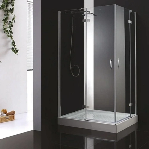 Душевой уголок Cezares Bergamo 100х90 см левосторонний - фото 1