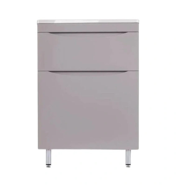 Тумба под раковину напольная Style Line Бергамо 60 см серая СС-00002309 (детальная фотография)