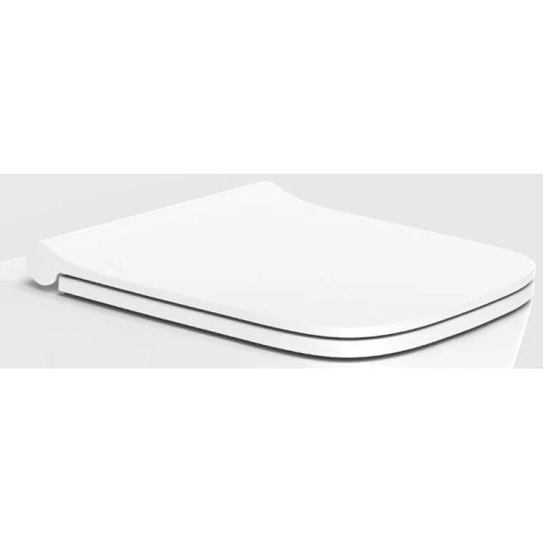 Крышка-сидение с микролифтом Boheme Bello белая матовая 975-MW (детальная фотография)