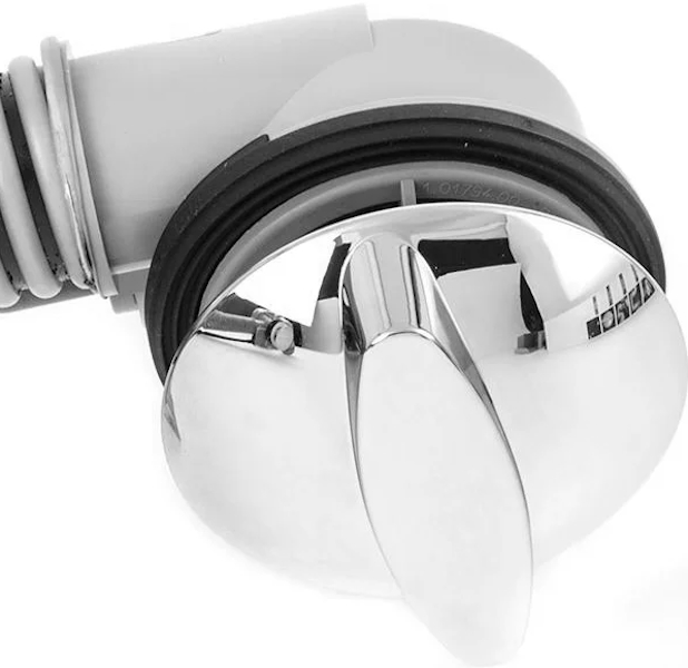 Слив-перелив Hansgrohe Flexaplus с витым тросом 58143000 (детальная фотография), хром