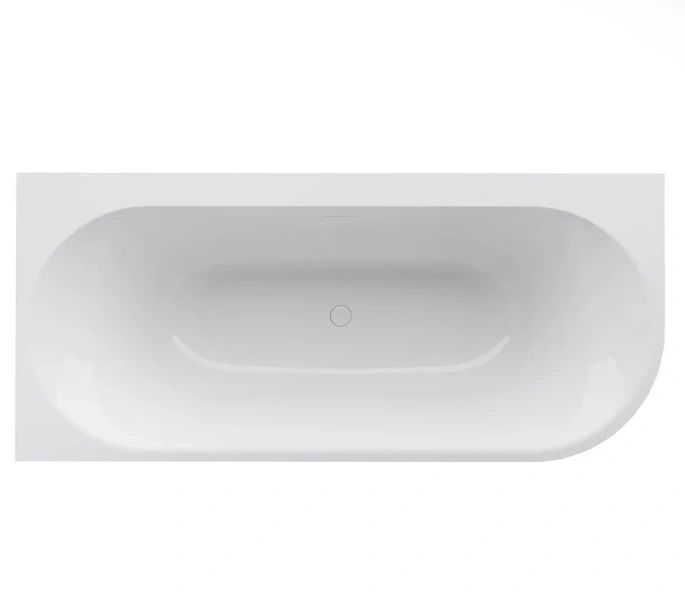Ванна акриловая Vincea VBT-704-1800-L/VBT-704-1800-R, 180 x 80 см, левая/правая белая (детальная фотография), акриловые
