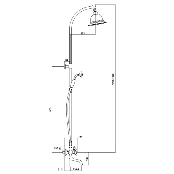 Схема (детальная фотография), с изливом