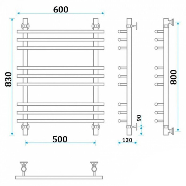 Схема (детальная фотография), хром