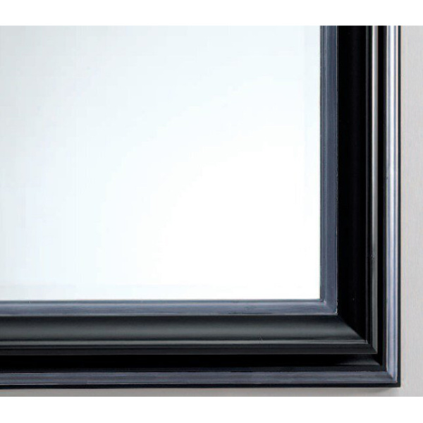 Зеркало для ванной Devon&Devon Black Harold 2SRBLHAROLD (детальная фотография), классические, ретро