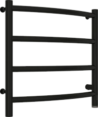 Полотенцесушитель электрический Сунержа Галант 4.0 50х50 см правый, черный матовый