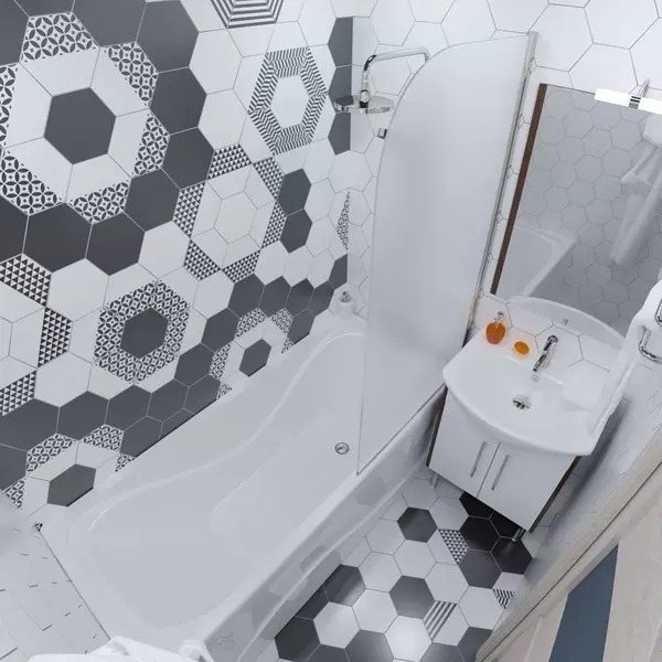 Ванна акриловая Triton Стандарт Щ0000017402 165x70 см прямоугольная (детальная фотография), современныe, hi-tech