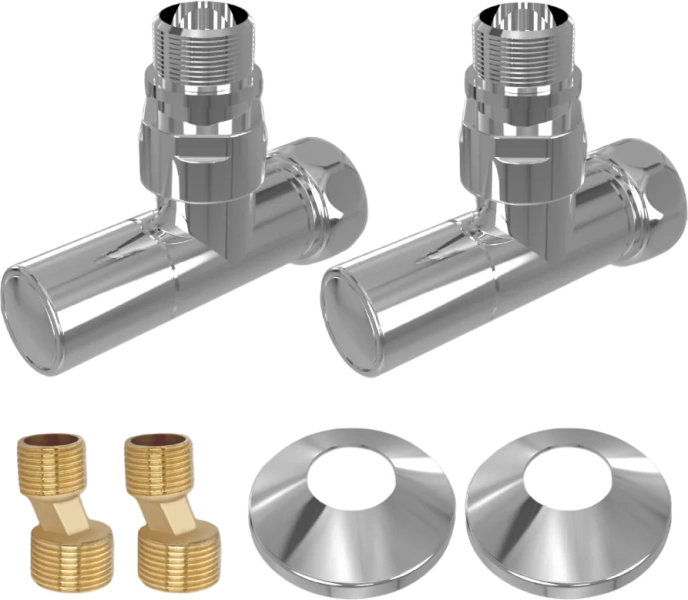 Комплект фитингов Акватек хром AQ 1020CH (детальная фотография) index_1