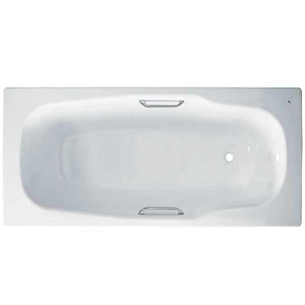 Ванна стальная BLB Atlantica 180х80 см с отверстиями для ручек B80AS2001 handles (детальная фотография)