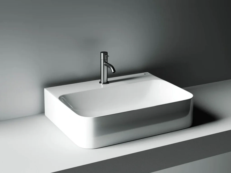 Раковина Ceramicanova Aura 60 см накладная CN2001 (детальная фотография), 60 см