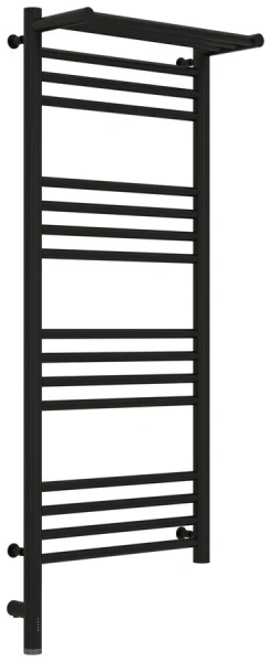 Полотенцесушитель электрический Сунержа Богема 3.0 40х100 см левый, черный матовый 31-5806-1040 (детальная фотография)