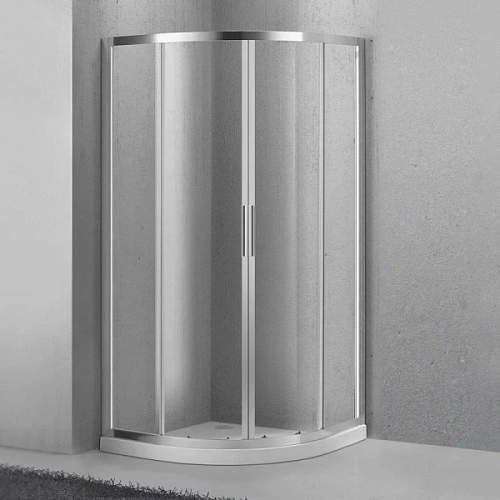 Душевой уголок BelBagno Sela 90x90 см стекло прозрачное - фото 1