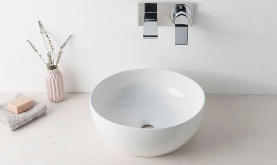 Раковина VitrA Outline 40 см накладная 5992B403-0016 (детальная фотография), белые