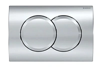 Клавиша смыва Geberit Delta 01 хром глянцевый