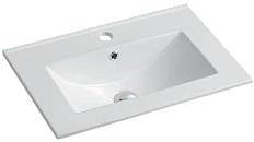 Раковина мебельная Vincea 60 см белая