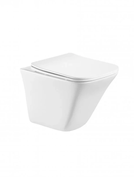 Унитаз подвесной BelBagno Marmi безободковый BB052CHR (детальная фотография)