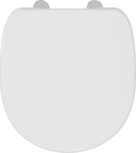 Крышка-сидение с микролифтом Ideal Standard Connect Space белая E129001 (детальная фотография), с микролифтом