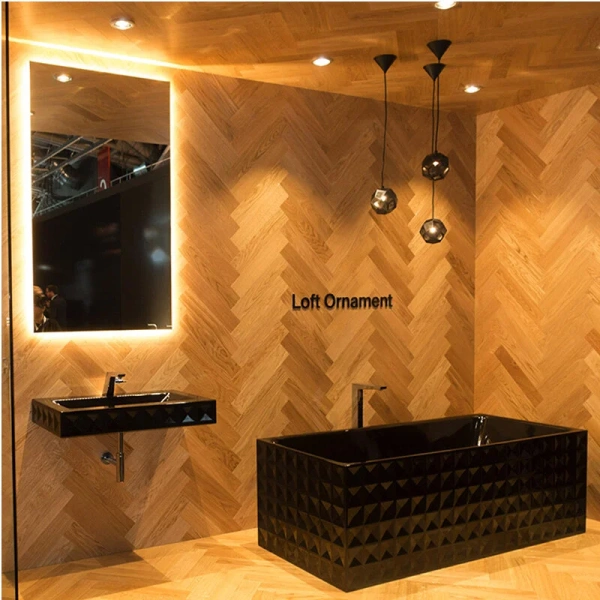 Раковина Ceramalux N 58 см с переливом 3172 (детальная фотография), современные, hi-tech