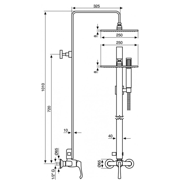 Схема (детальная фотография), современные, hi-tech
