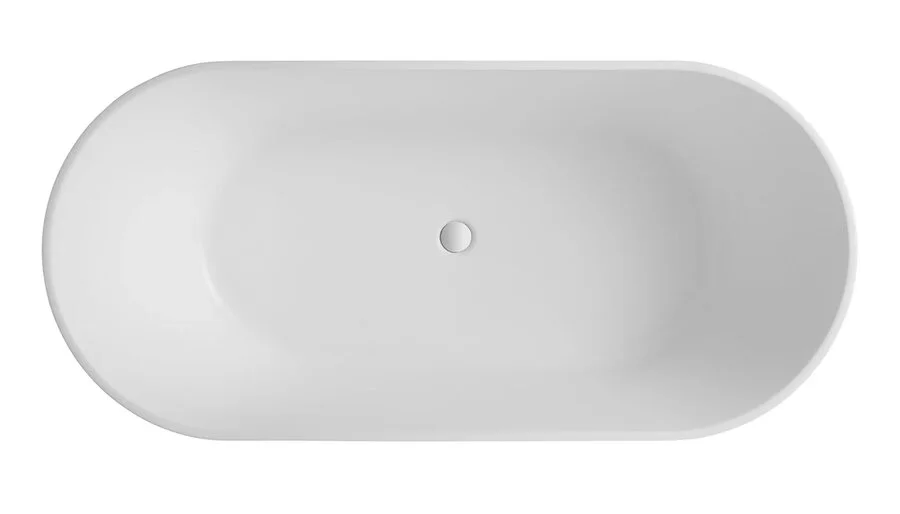 Ванна акриловая Arrow AH17001TQ, 170 x 80 см, цвет белый (детальная фотография), современныe, hi-tech