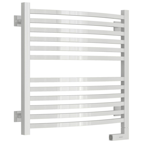 Полотенцесушитель электрический Сунержа Аркус 2.0 60х60 см белый, тэн правый 12-5605-6060 (детальная фотография)