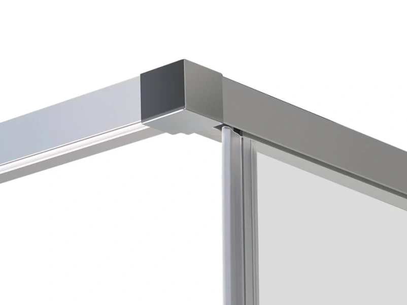 Душевой уголок Grossman Fly 100x80 см прямоугольный GR-8010Fl (детальная фотография), стеклянные, угловые, без поддона