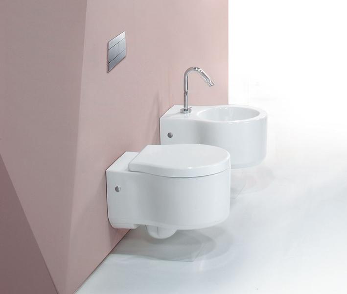 Биде подвесное Jacob Delafon Formilia белое E4774-00 (детальная фотография), современные, hi-tech