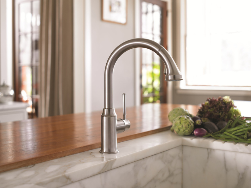 Смеситель для кухни Hansgrohe Talis Classic 14863000 (детальная фотография), для кухни